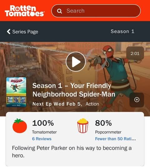 Ya vi un episodio de la nueva animación de Spider-Man, y aunque tiene justa | Cinexcepción