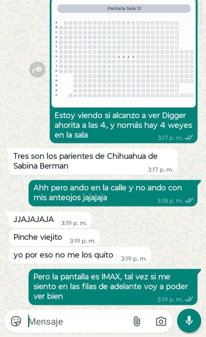 Lo que callamos los rucos #TrueStory Ni pex, si no alcanzo a ver nada enton | Cinexcepción