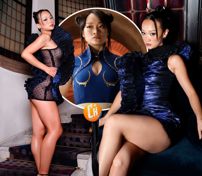 Callina Liang, quien interpreta a Chun-Li en Street Fighter, en la premiere | Cinexcepción