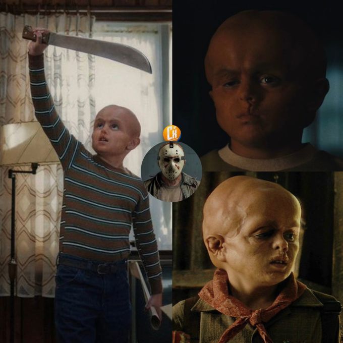 El pequeño Jason Voorhees en la serie de su origen 