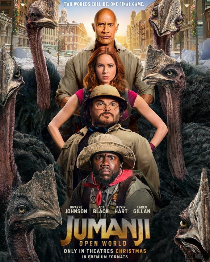 Nuevo póster de Jumanji 3, que realmente es la 4, pero equis, cada quién ¿v | Cinexcepción