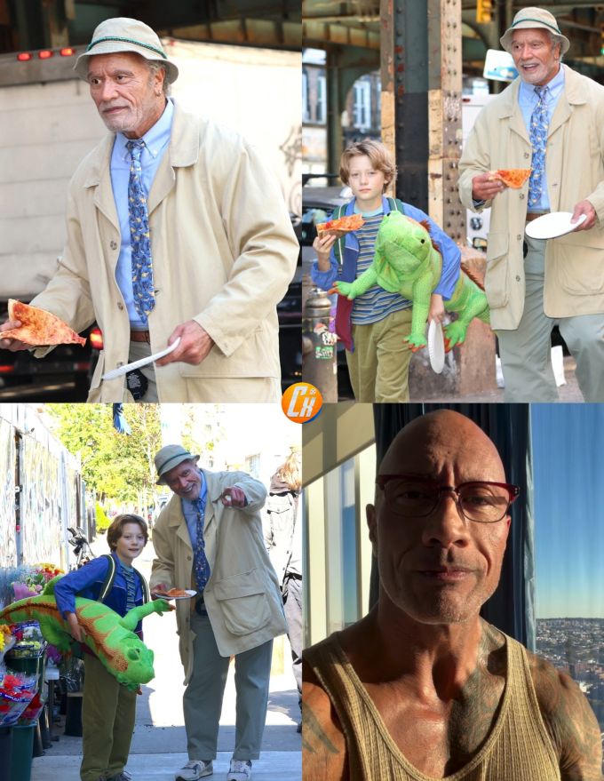 Dwayne The Rock Johnson va por otro papel diferente, y ahora las fotos dond | Cinexcepción