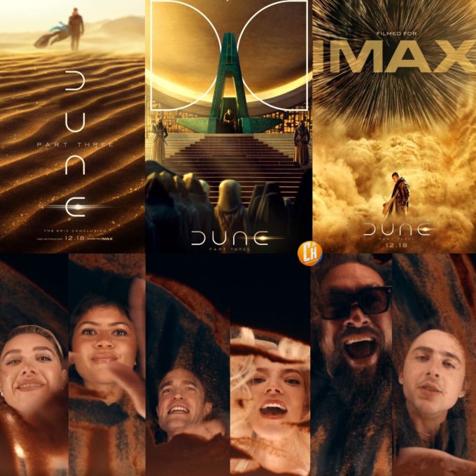 Nuevos pósters de Dune Movie. En la parte de abajo, extractos de un video e | Cinexcepción
