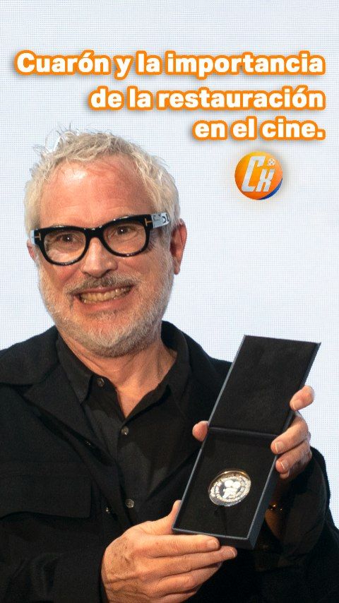 Durante la ceremonia de entrega de la medalla de la Filmoteca de la UNAM, A | Cinexcepción
