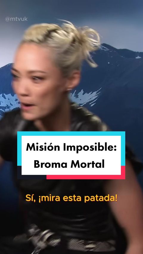 Simon Pegg y Pom Klementieff le juegan una broma a su entrevistadora de MTV | Cinexcepción